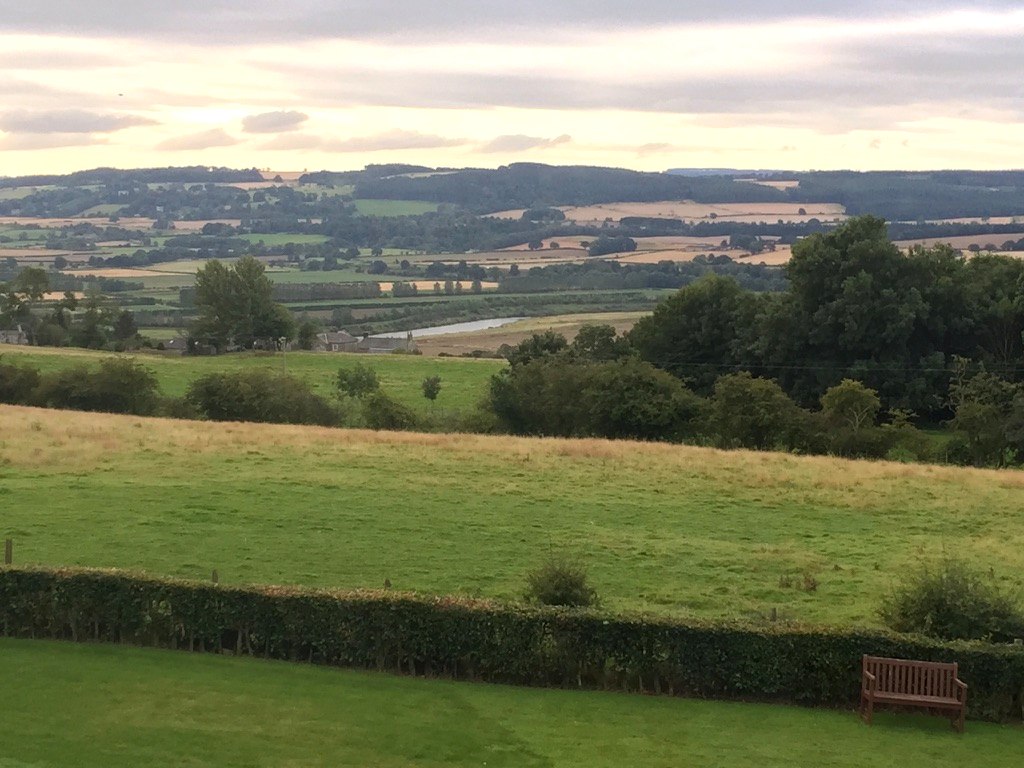 Southerly view across the River Tyne valley — Tyne View House, Northumberland National Park
