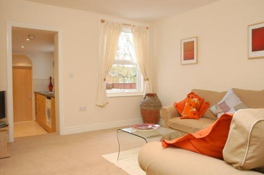 Period reception room with sash windows — Springfield Road conversion to flats, Guildford