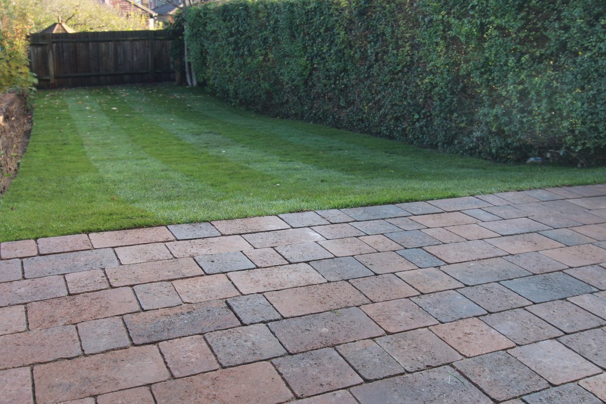 Landscaped rear garden — Denzil Road residential extension and refurbishment, Guildford